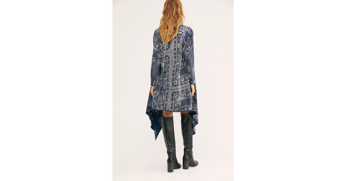 Free People Stargazer Bandana Cardi By 