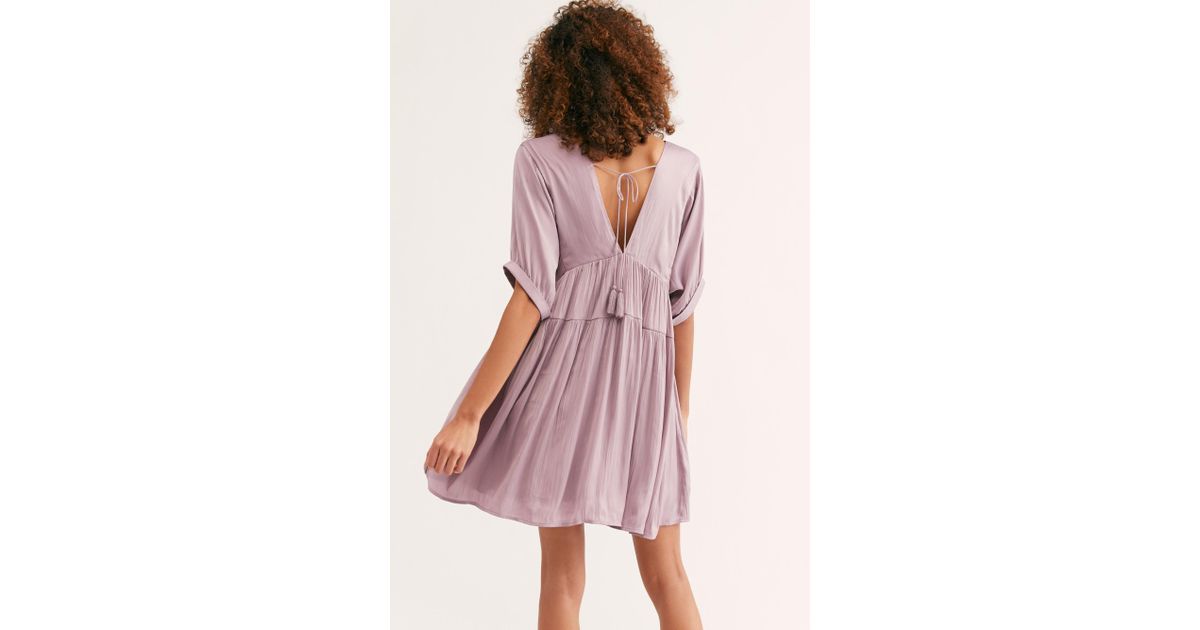shiny sun up mini dress