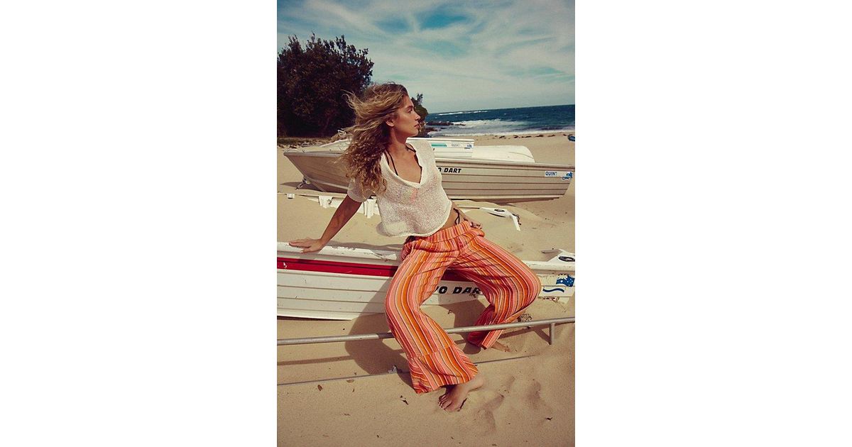 【Free People】Day's End Stripe Pants 関税送料込 Day's End Stripe Pants | Free People UK