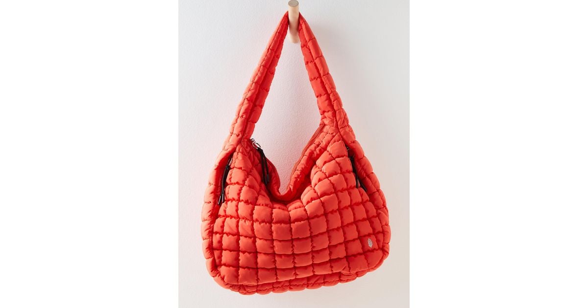 Free People Fp Movement Quilted Carryall in Red | Lyst