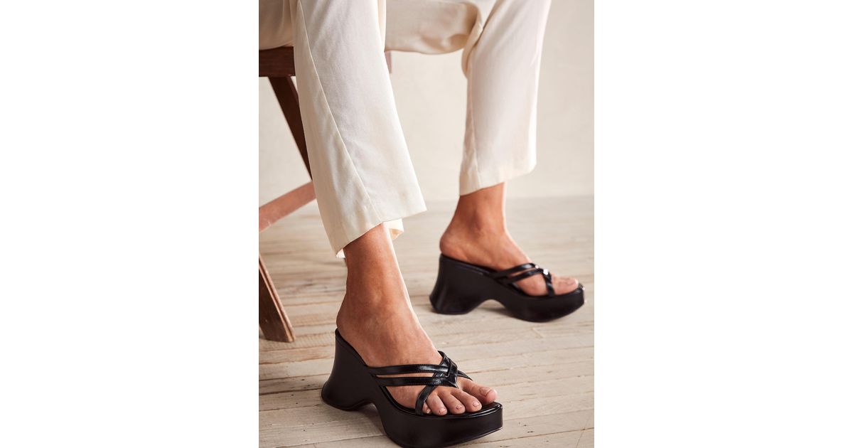 90s strappy online platform sandals