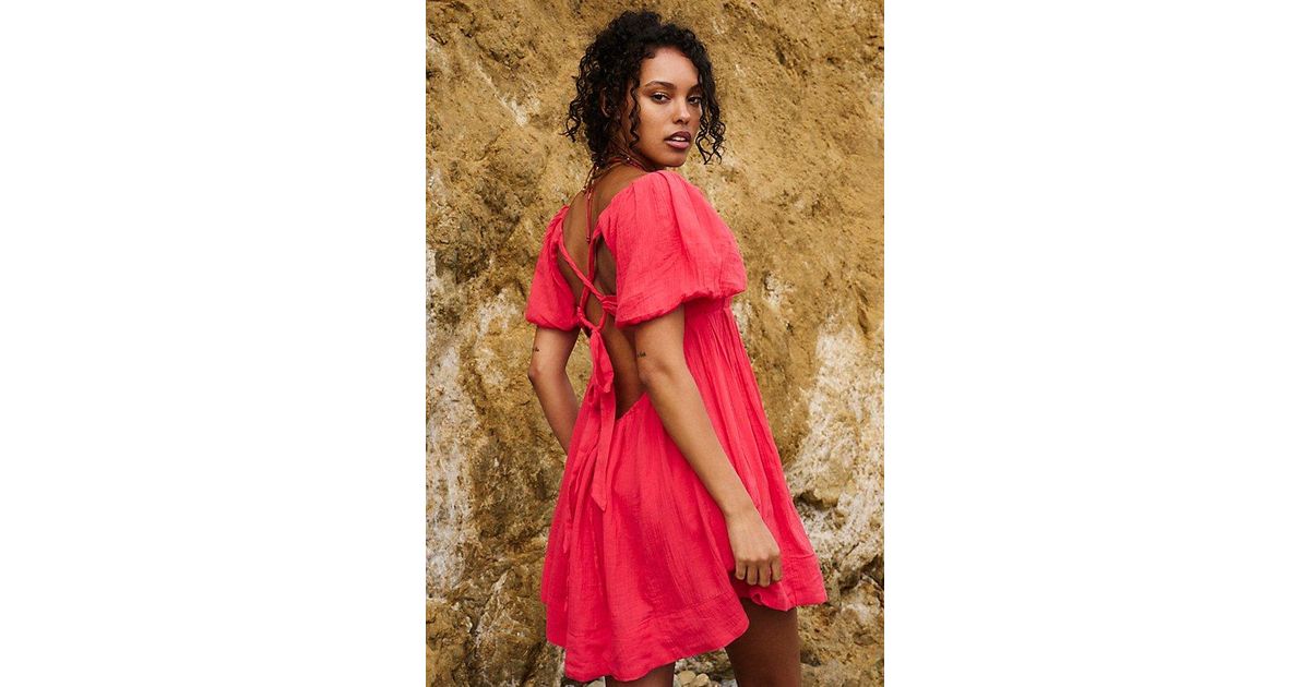 Free People Marina Mini in Red | Lyst