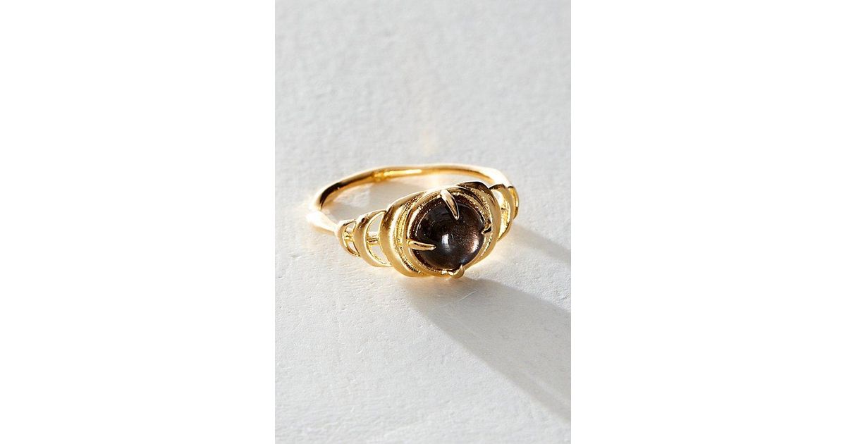 Studio Grun Seven Moons Ring in Metallic | Lyst