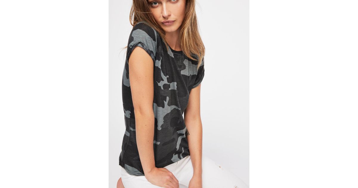 Cotton We The Free Camo Clare Tee 