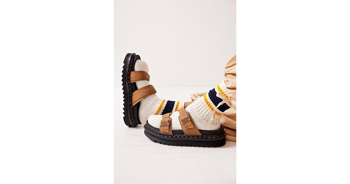 Dr.Martens MYLES SAVANNAH TAN 国内発送 MYLES II AMBASSADOR SLIP ON SANDALS in Black | Dr. Martens