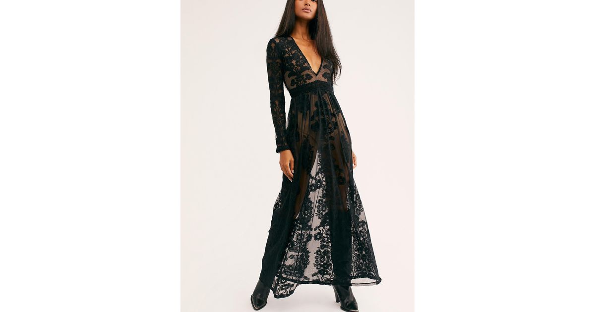 temecula maxi dress black