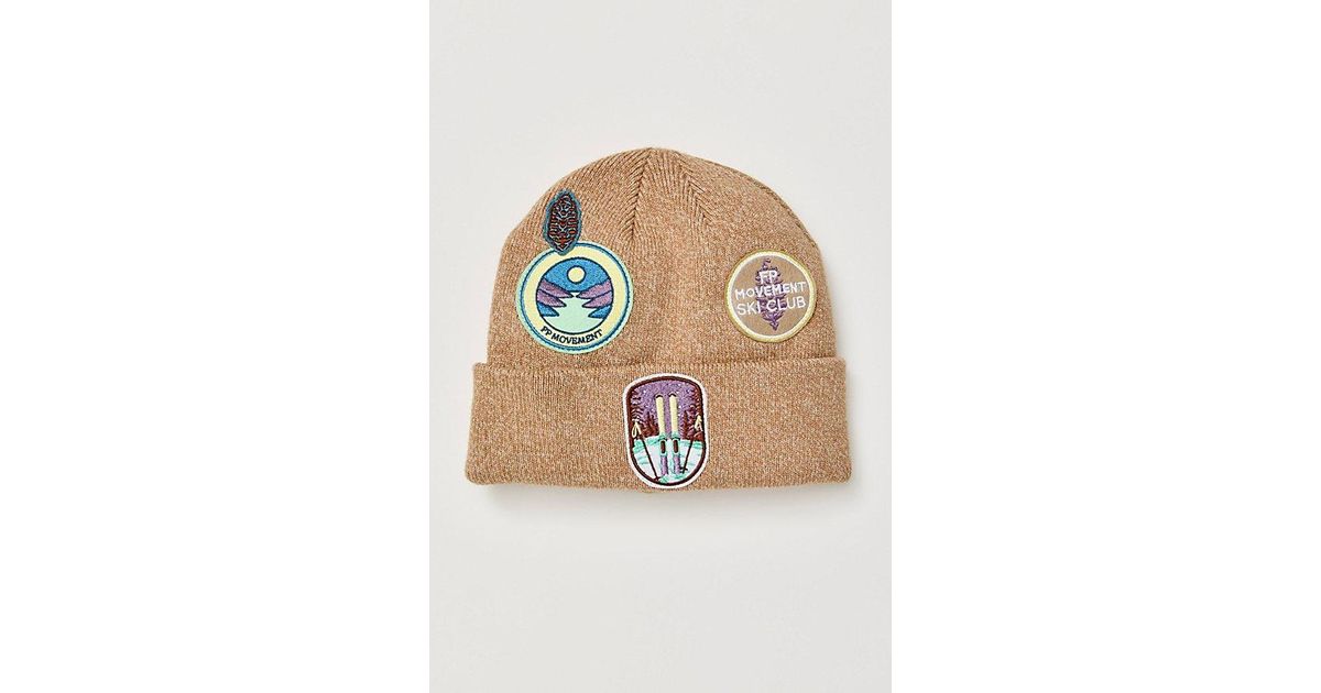 Fp Movement Park Patch Beanie in Blue | Lyst display picture 2