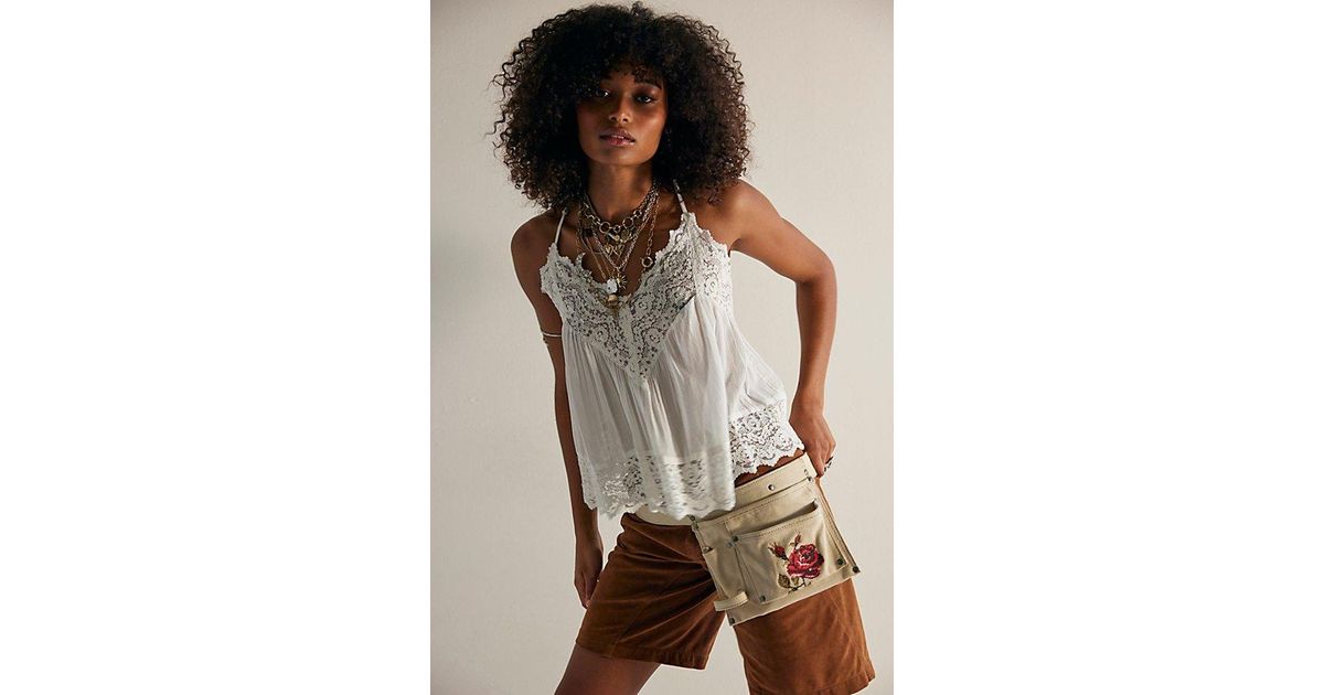 Free people Cabbage Rose Pocket Belt We The Free People Double Cross Belt | Backwards Boutique main image 2