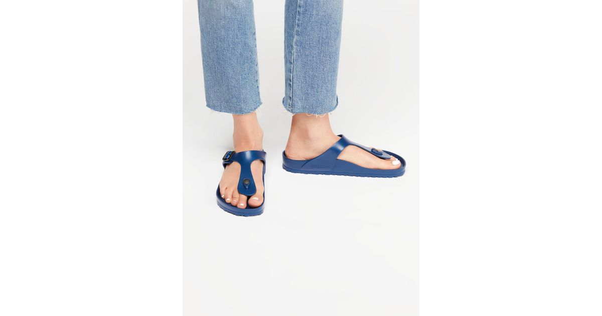 birkenstock eva gizeh navy