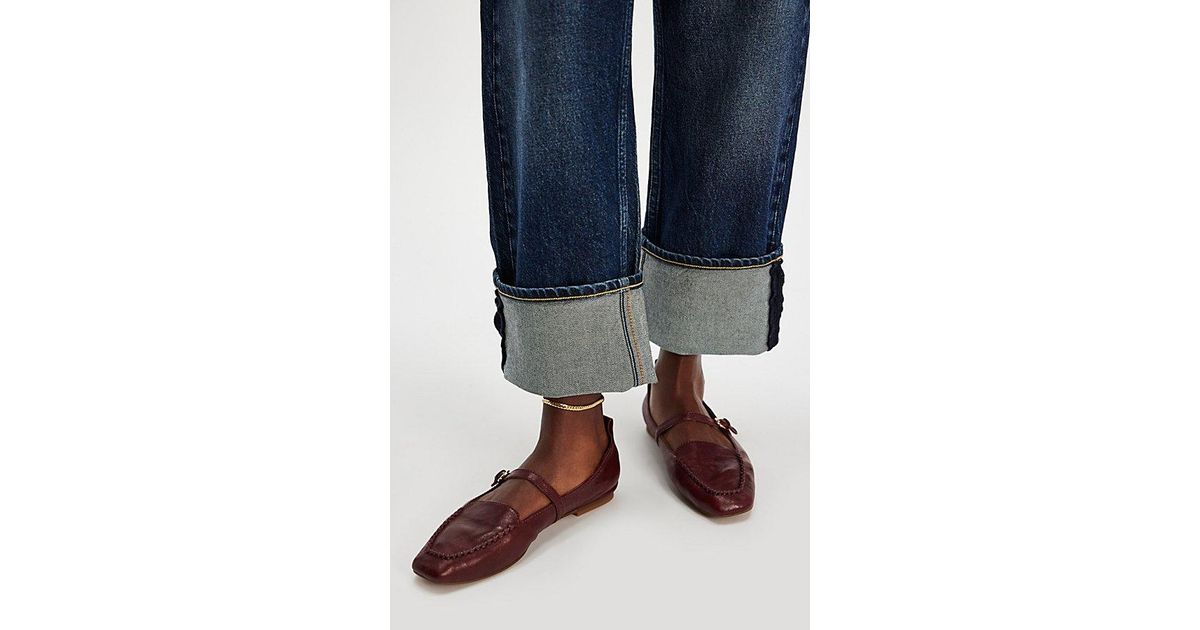 Kelsi Dagger Ferry Ballet Shoes Kelsi Dagger Ferry Bison Mary Jane Flats – Kelsi Dagger BK main image 2