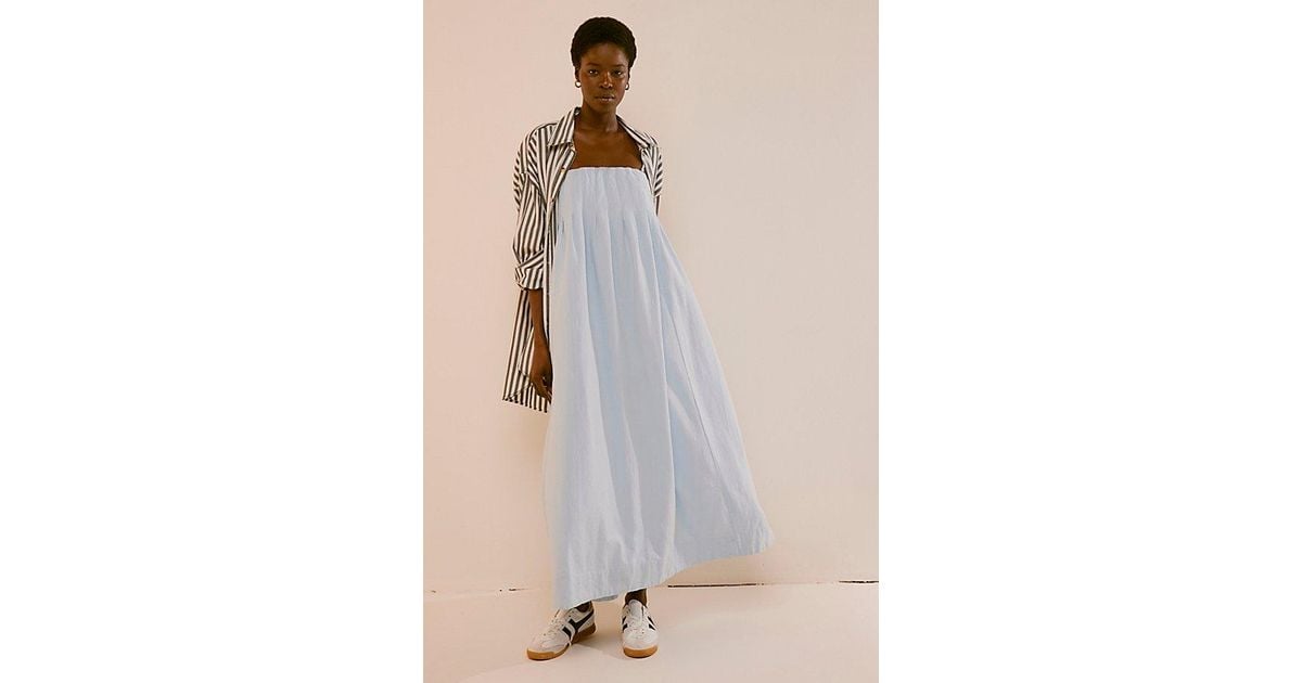 Free People All For Sun Maxi in Blue