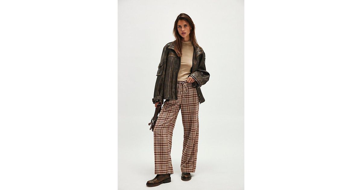 Free People ★ Hudson Canyon Plaid Pants Hudson Canyon Pants | Free People
