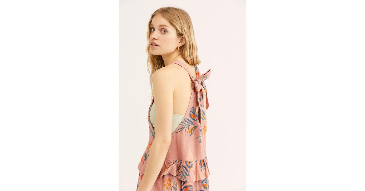 free people anita floral maxi dress
