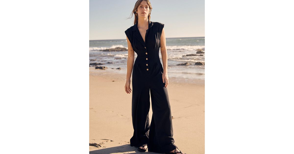 Free People Shasta One piece In Black Lyst