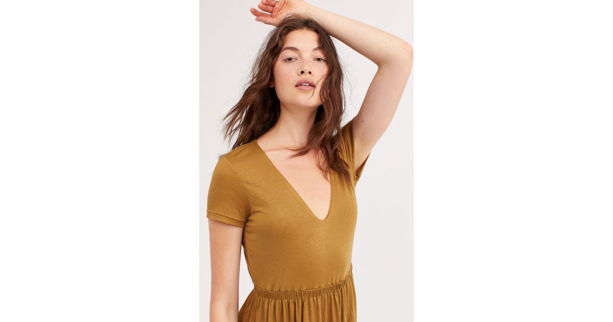 free people castaway midi dress