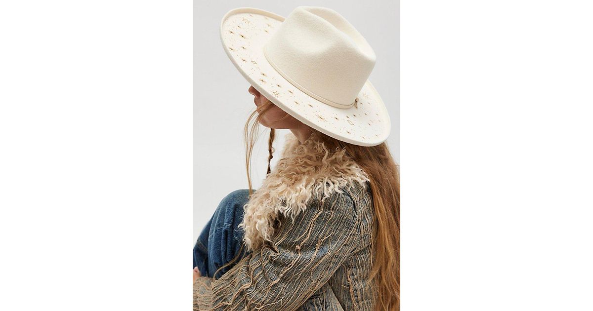 MOSSANT Under The Moon And Stars Hat By in Natural | Lyst