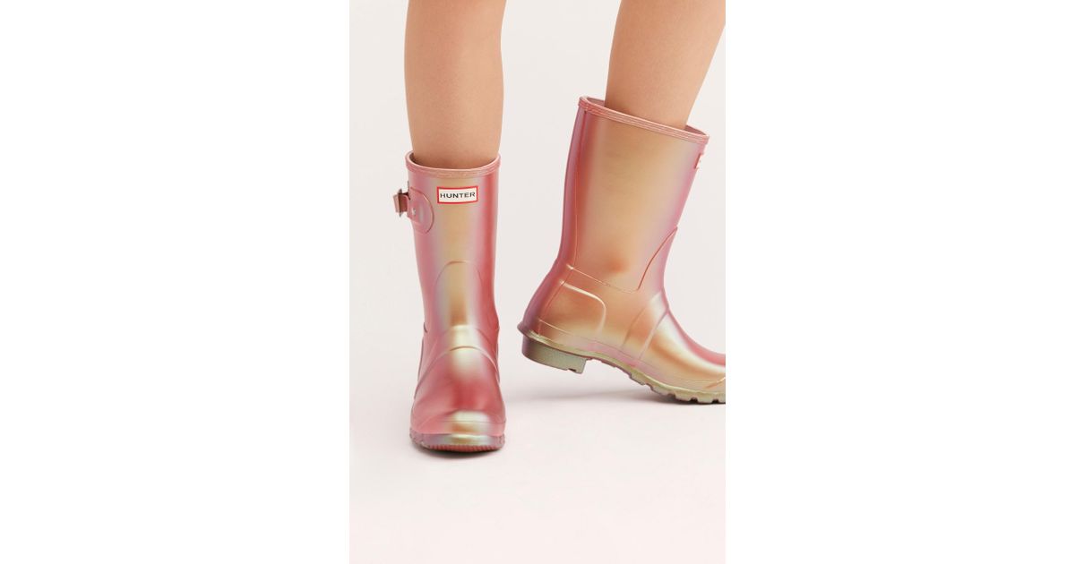 hunter nebula wellies