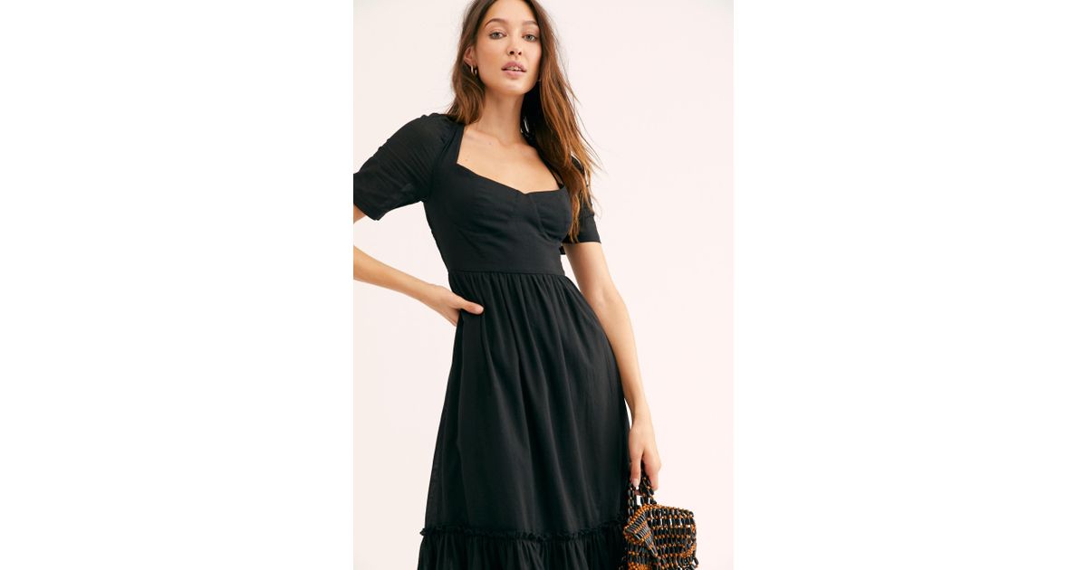 free people frances midi dress