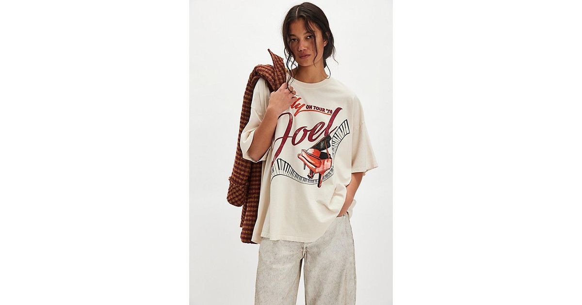 Daydreamer - Billy Joel Tour Ringer Tee vintage Black