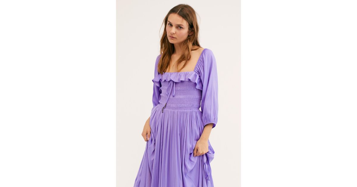 oasis bloom chiffon midi dress