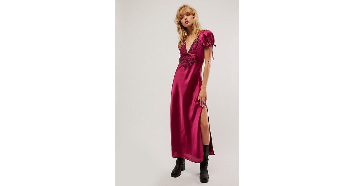 womens velvet long sleeve dress Angela Mulberry Velvet Burnout Long Sleeve Maxi Dress - XS Size - Women's Dresses