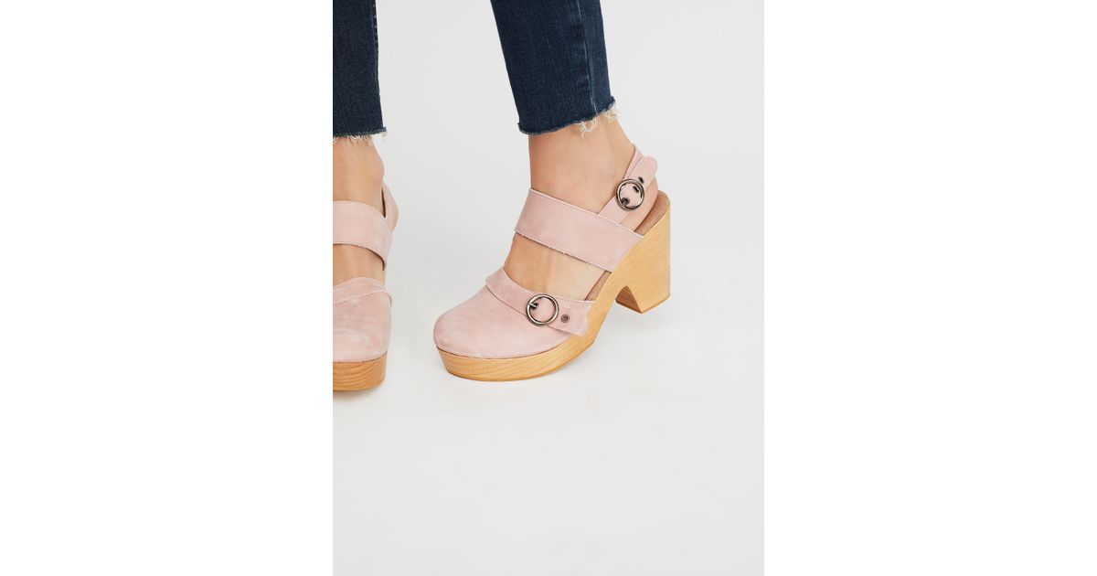 free people park circle clog