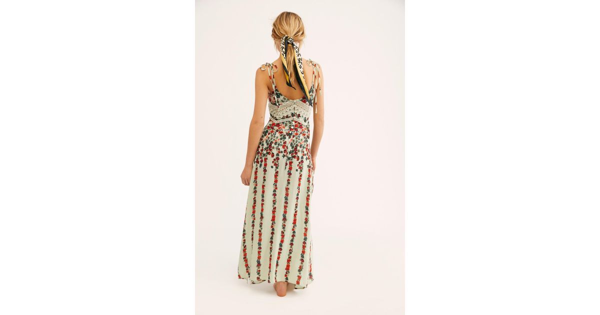 Free people shop claire maxi dress