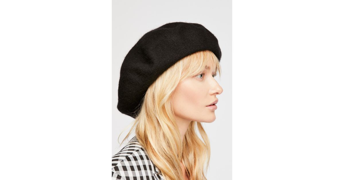 Free People Wool Margot Slouchy Beret 
