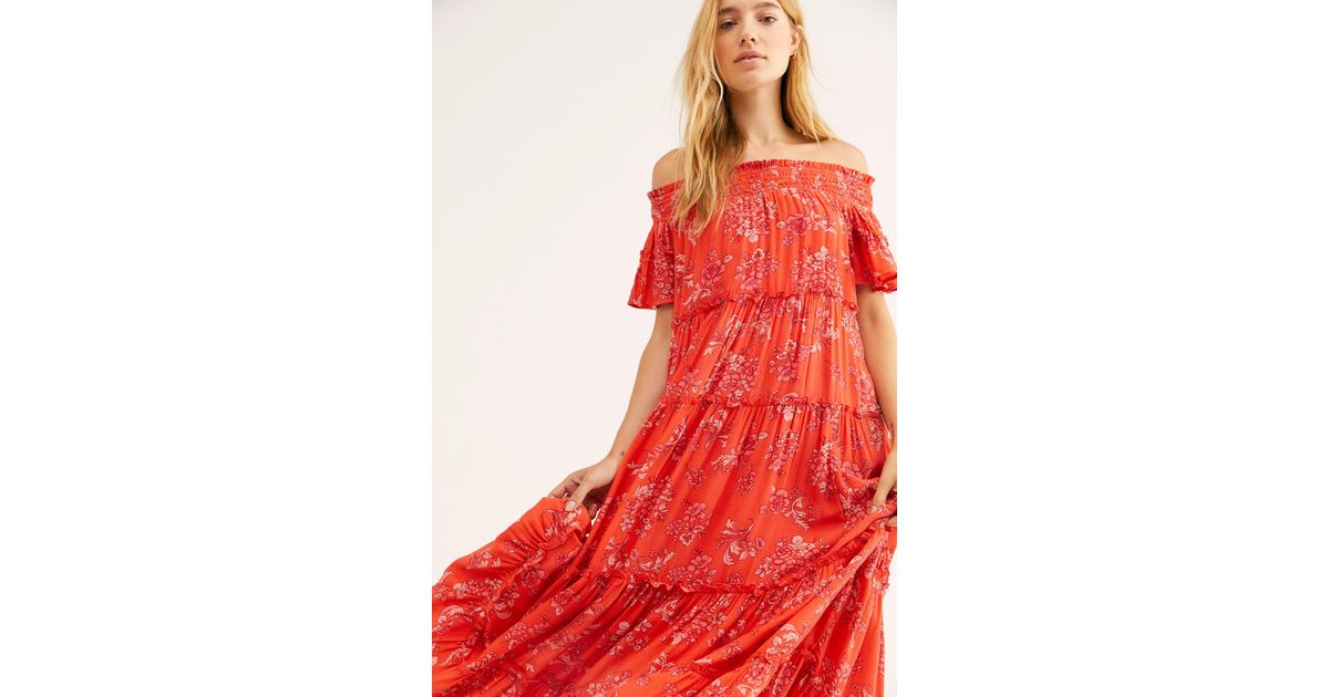 free people barclay maxi dress