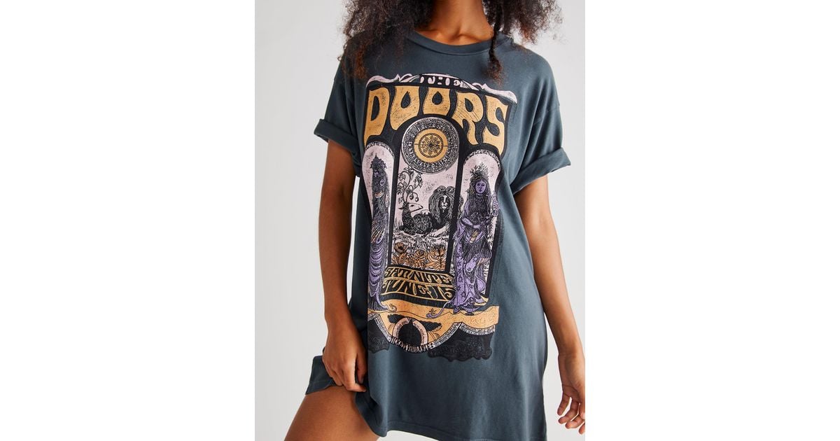 the doors t shirt dress