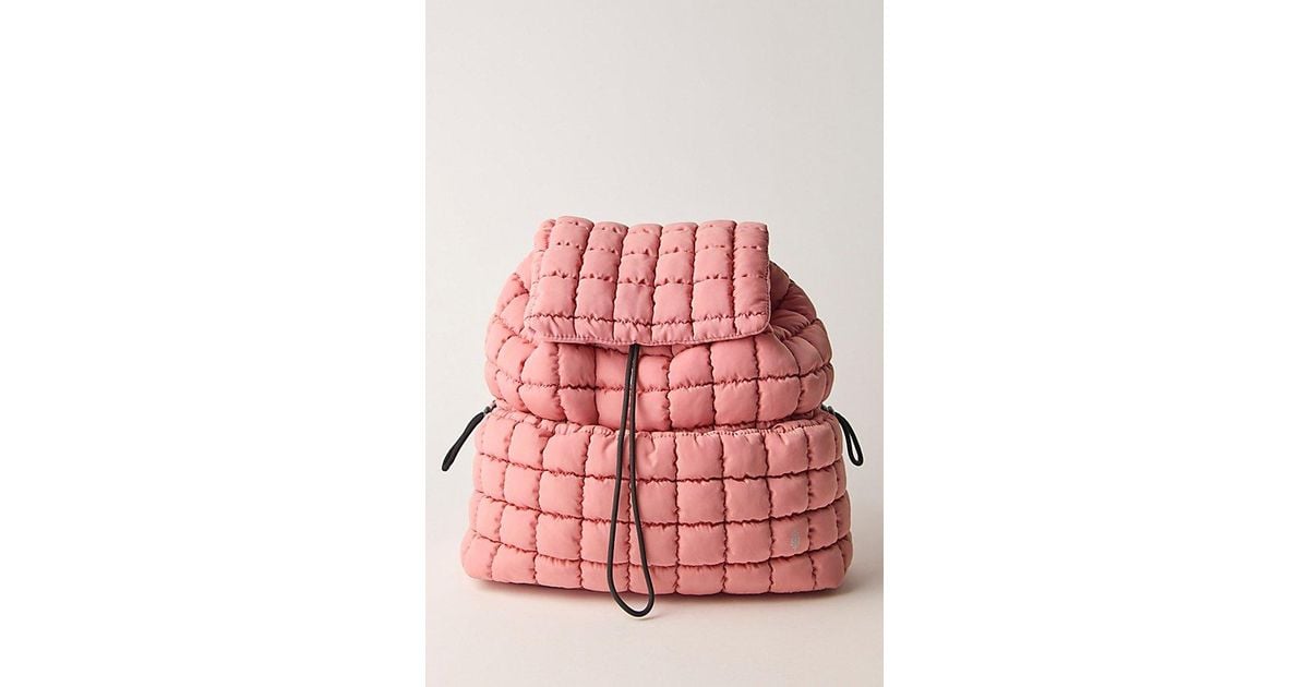 Fp Movement Quilted Hiker Backpack in Red | Lyst