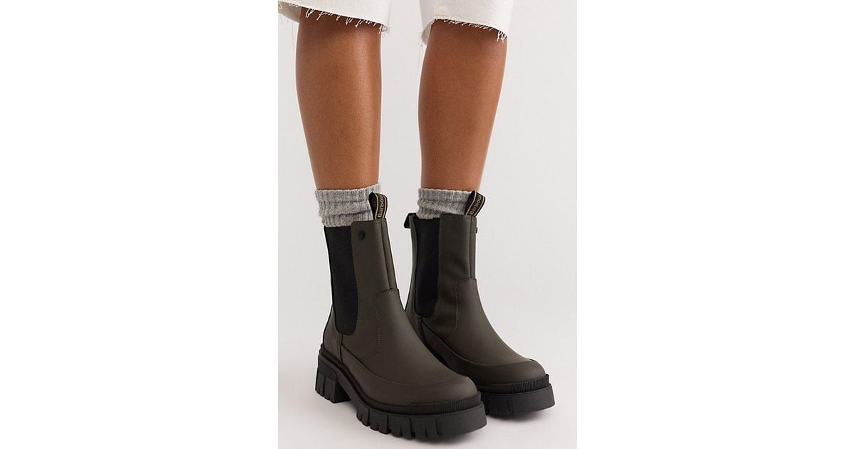 Barbour Sofie Chelsea Boots in Black | Lyst