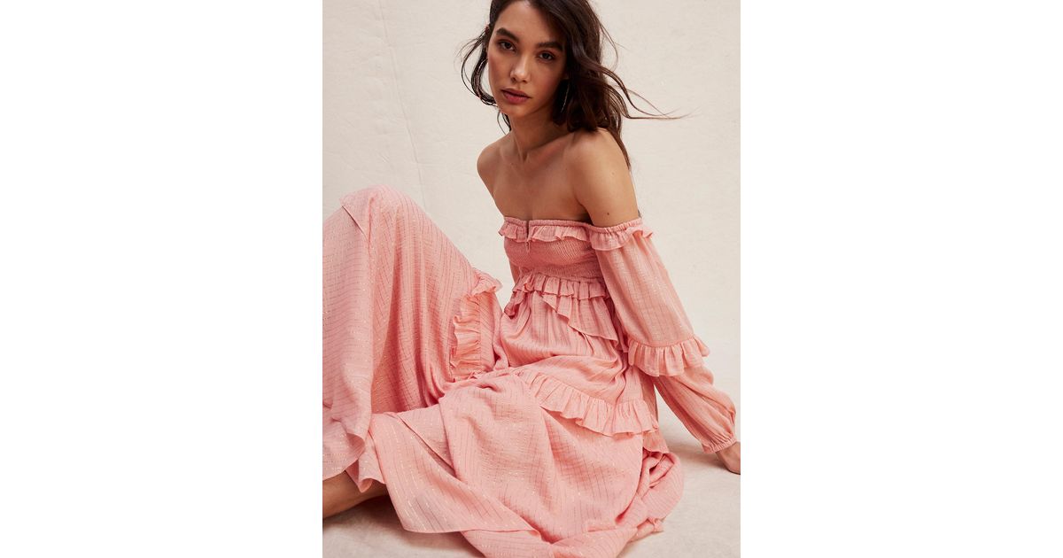 Free People Spell Clementine Mermaid Maxi Dress in Pink Lyst
