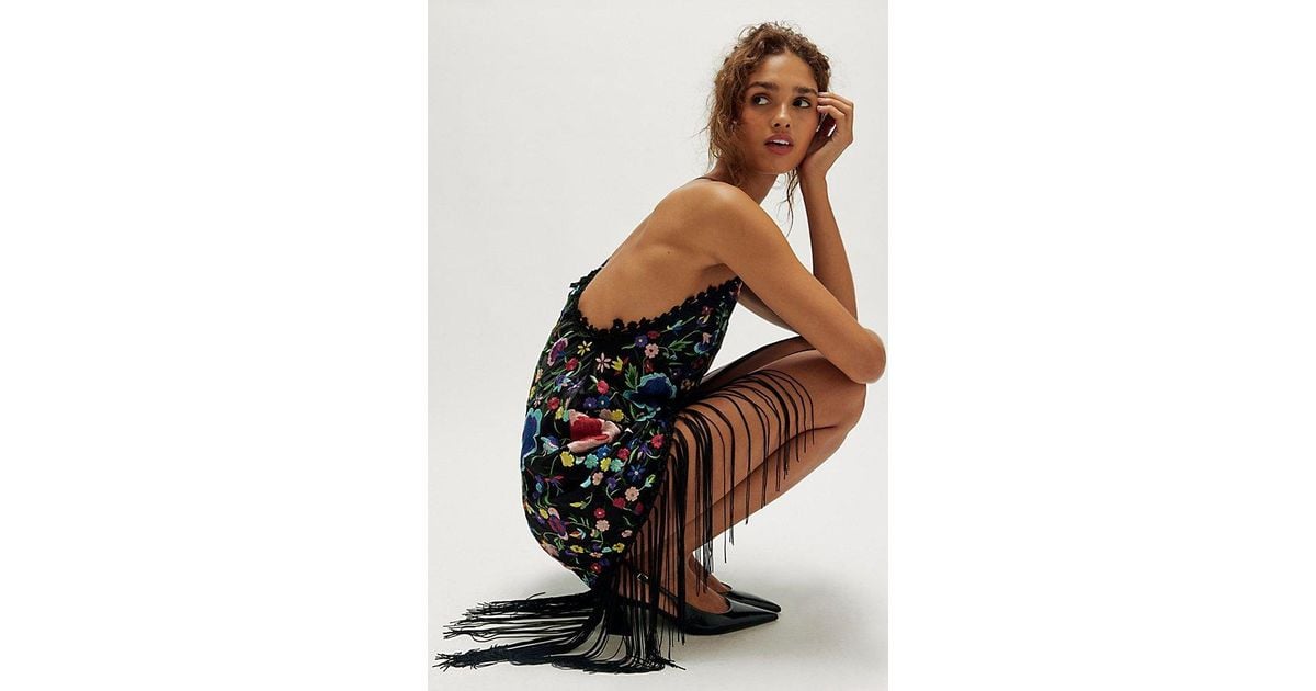 knee length dresses for ladies Lover Floral Mini Dress main image 1