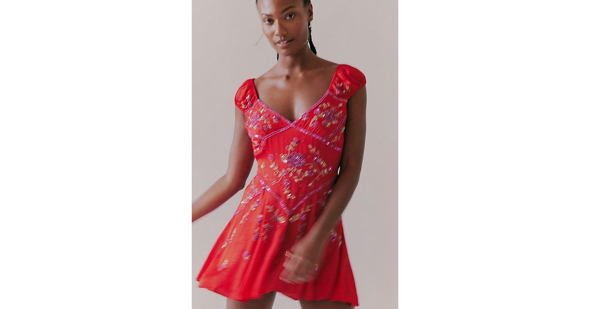 Bali Juliet Embroidered Mini Dress | Lyst UK Bali Juliet Embroidered Mini Dress | Lyst UK