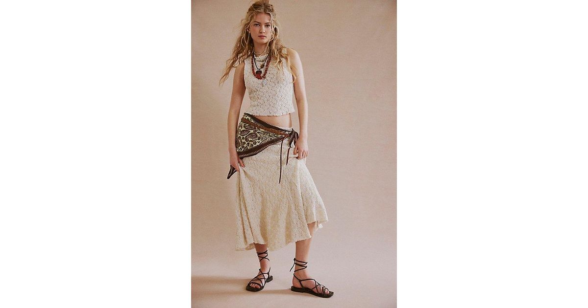 Free People Laney Set in Natural | Lyst