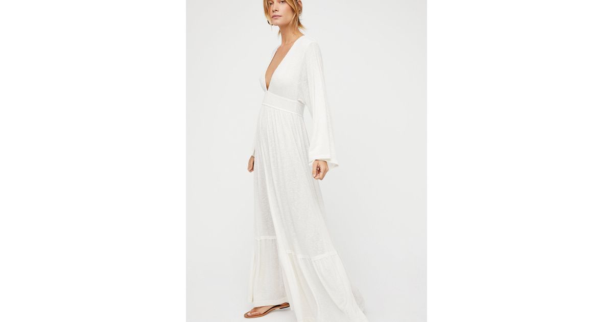 moon walkin maxi dress