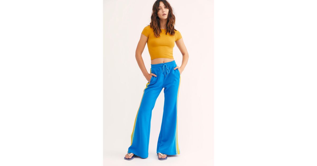 rainbow flare pants