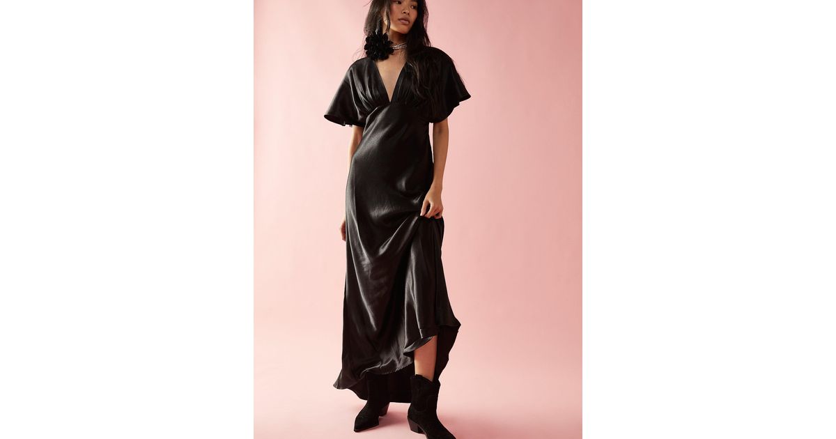 Free People Beatrice Maxi Dress in Black Lyst