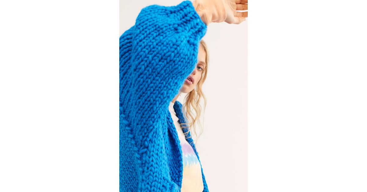 loopy mango recluse cardigan