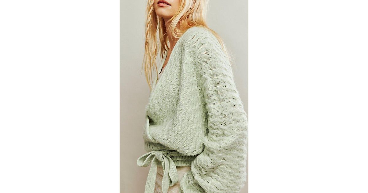 Free people wrap cardigan cheap