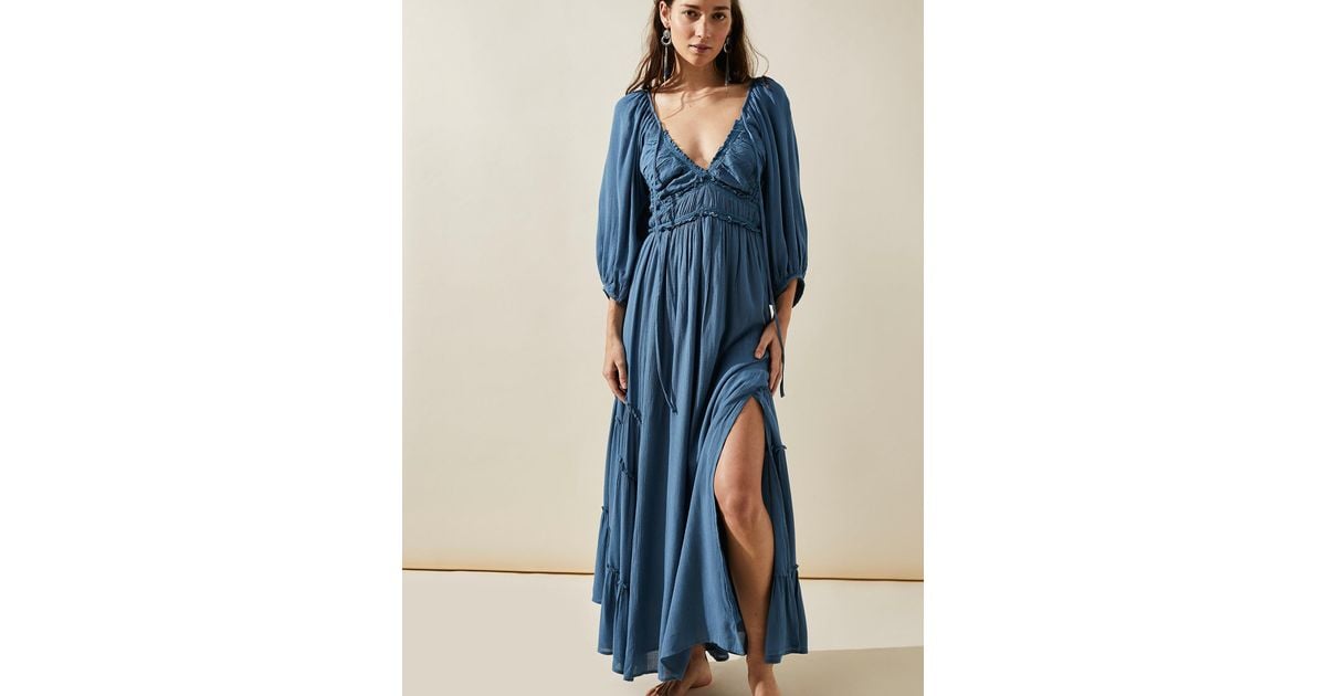 linen cut out maxi dress JENDUE Luna Linen Dress — Chic Cut-Out Maxi