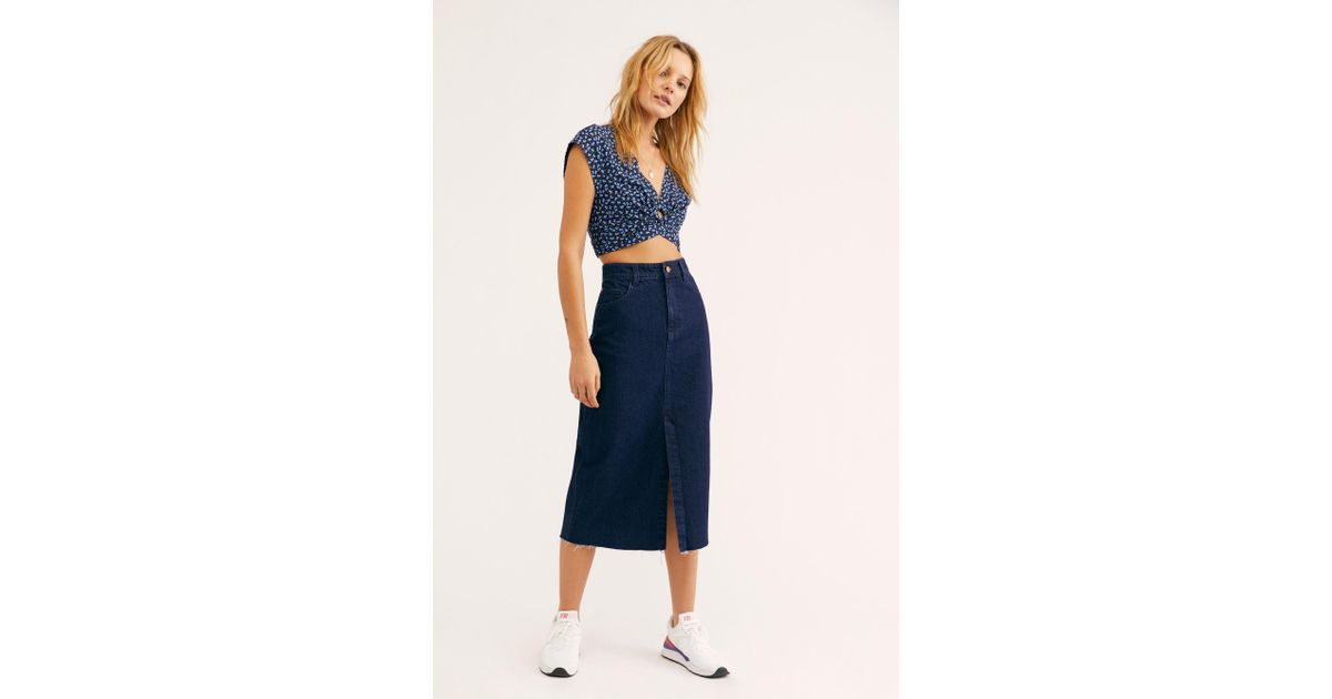 free people wilshire skirt