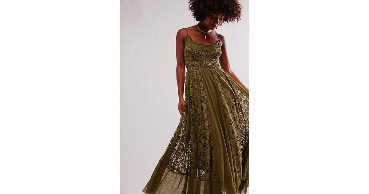 Free People Fp One Ciella Lace Maxi Dress | Lyst