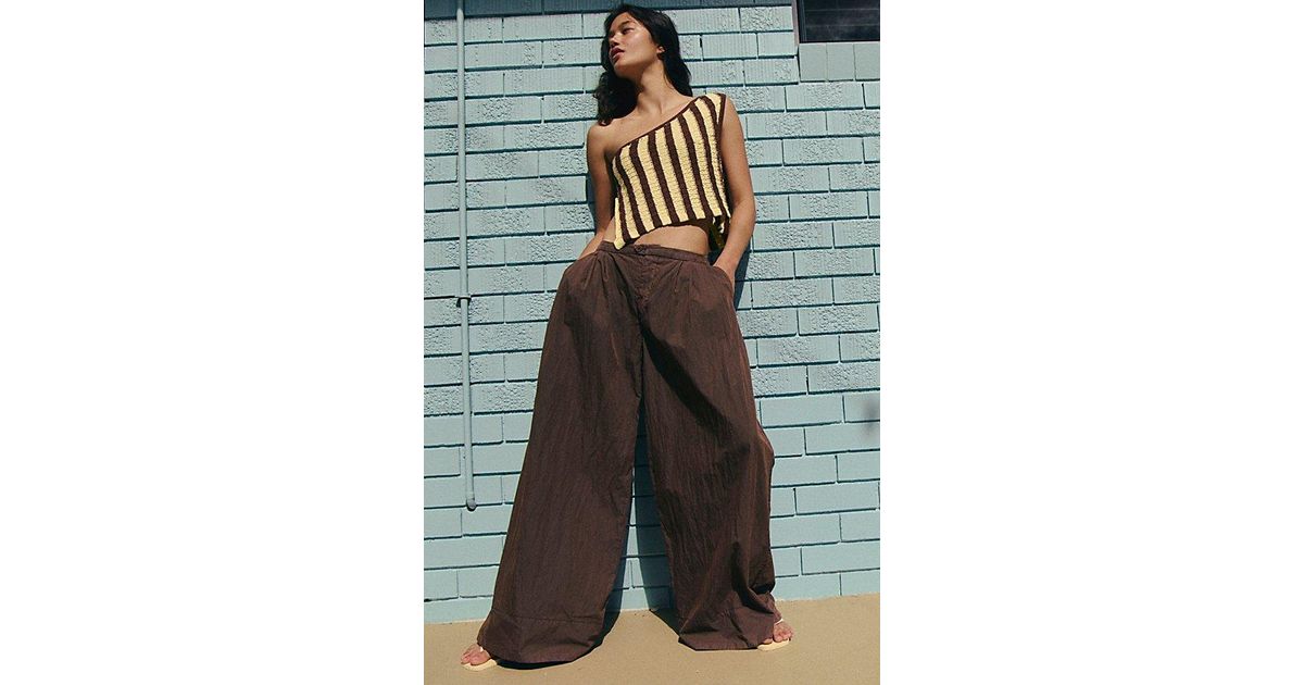 Free People ★ Paige Pleated Pull-On Trousers Free People Paige Pleated Pull-On Trousers | Lyst