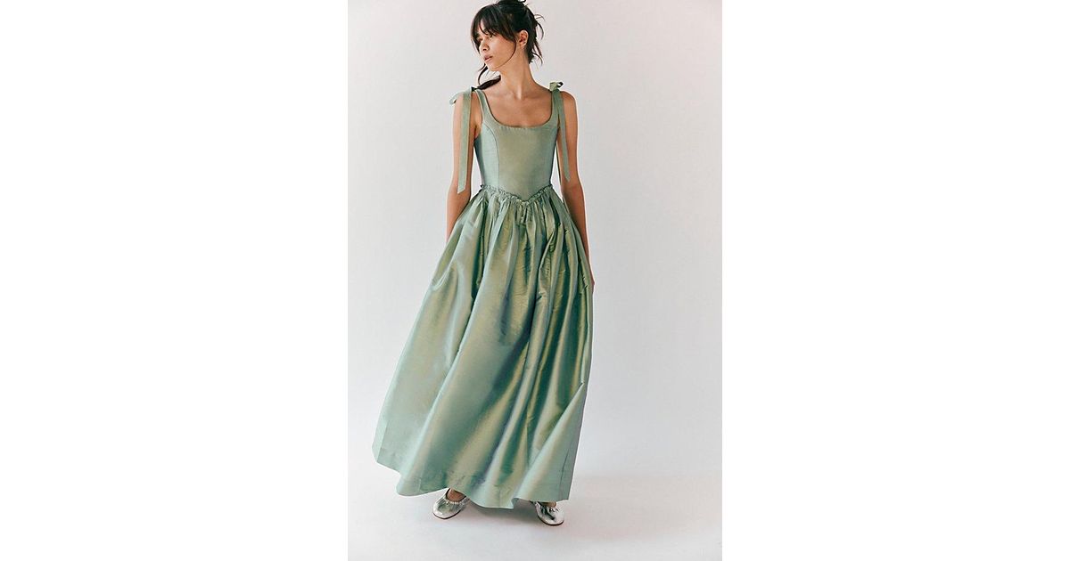 green dress louise AW Louise Dress
