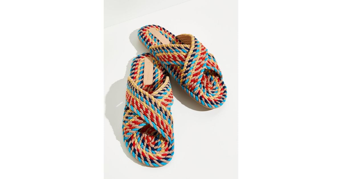 Free People Soleil Slipon Sandals Lyst