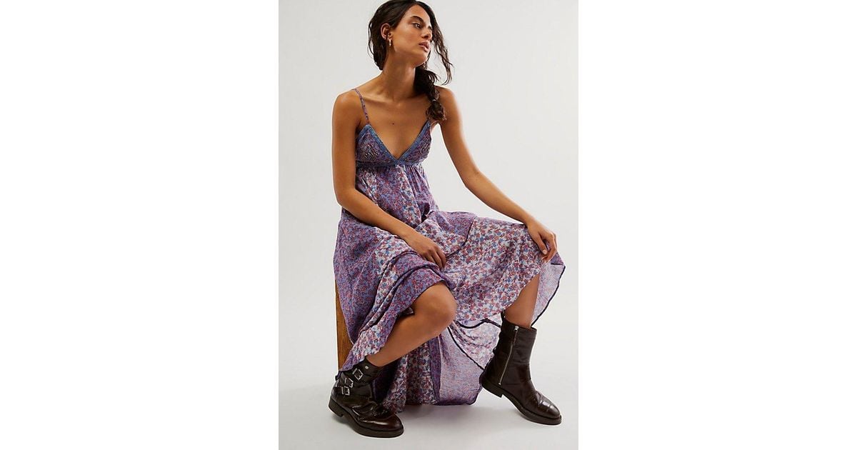 free people forever time dress pink Free People Forever Time Dress in Dusty Pink Combo