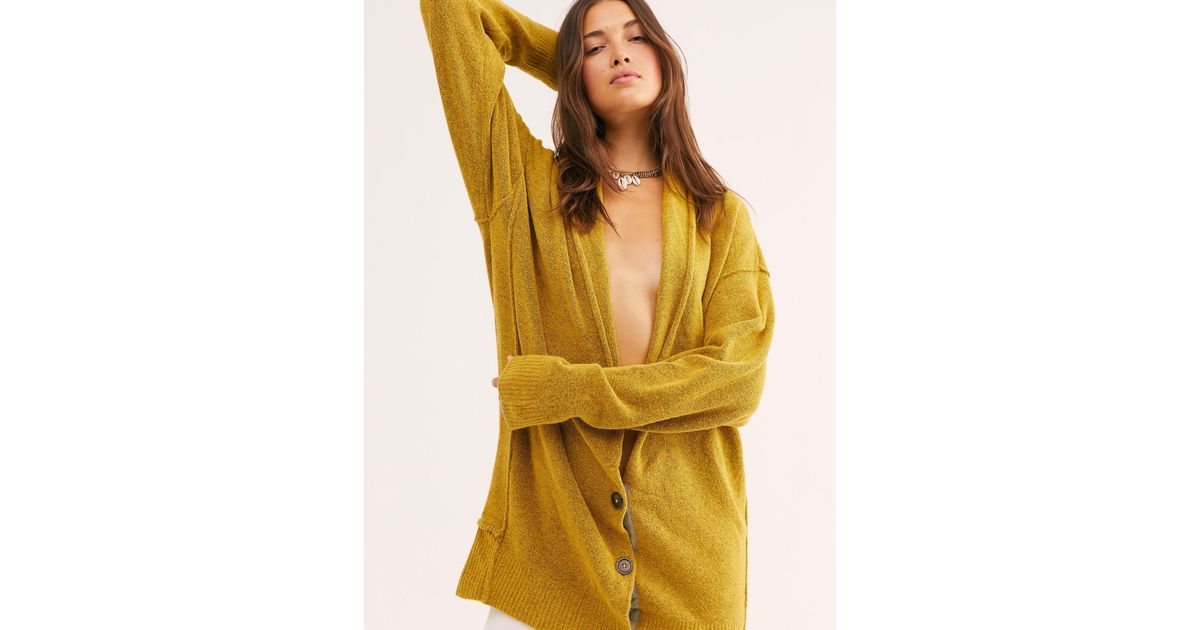 free people eucalyptus cardigan
