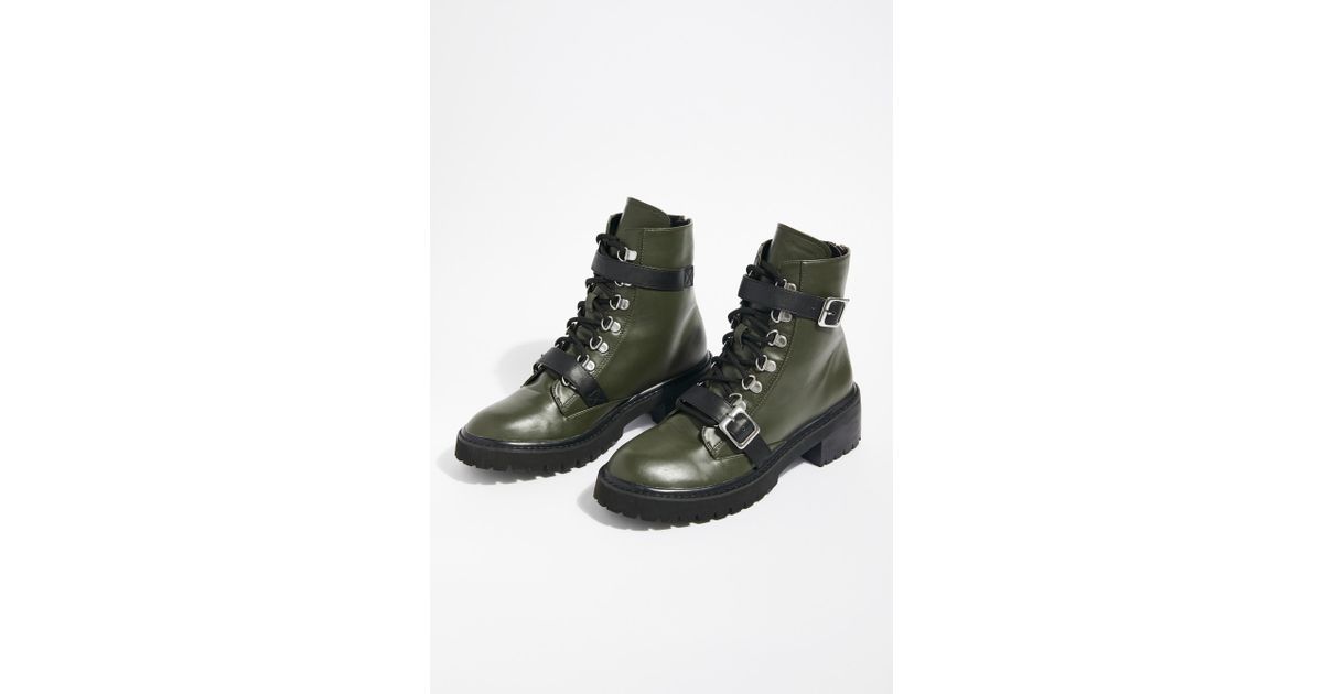 vegan slate lace up boot
